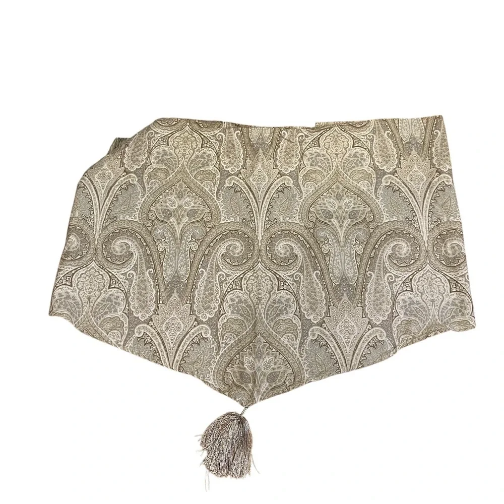 Waverly Cashmere Pearl Ascot Valance 50